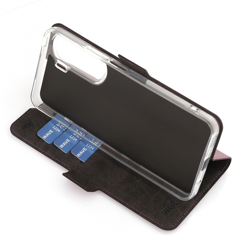 Wave BookCase beskyttelsesetui, Honor 90 Lite, Smoky Sangria