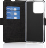 Wave BookCase beskyttelsesetui, Honor X6a, sort Wave BookCase beskyttelsesetui, Honor X6a, sort