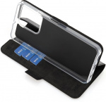 Wave BookCase beskyttelsesetui, Honor X6a, sort Wave BookCase beskyttelsesetui, Honor X6a, sort