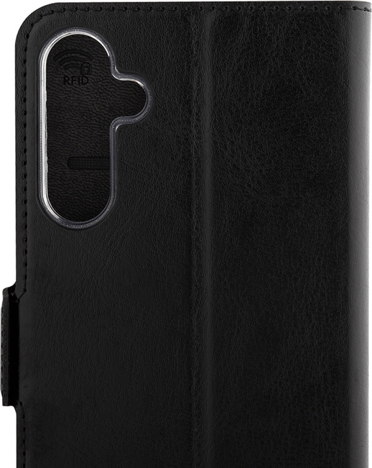 Wave BookCase beskyttelsesetui, Samsung Galaxy A15, sort Wave BookCase beskyttelsesetui, Samsung Galaxy A15, sort