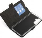 Wave BookCase beskyttelsesetui, Samsung Galaxy A15, sort Wave BookCase beskyttelsesetui, Samsung Galaxy A15, sort