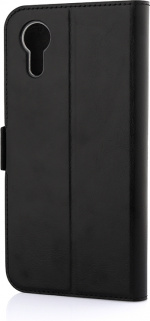 Wave BookCase, Samsung Galaxy XCover7, sort Wave BookCase, Samsung Galaxy XCover7, sort