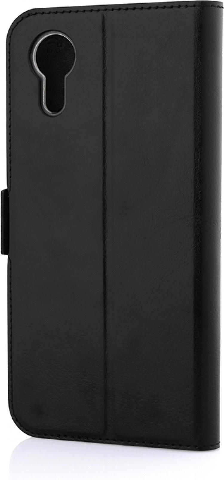 Wave BookCase, Samsung Galaxy XCover7, sort Wave BookCase, Samsung Galaxy XCover7, sort