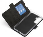 Wave BookCase beskyttelsesetui, Samsung Galaxy A55 5G, sort