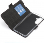 Wave BookCase-etui, Samsung Galaxy A55 5G, Smoky Sangria