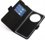 Wave BookCase beskyttelsesetui, Honor Magic6 Lite, sort