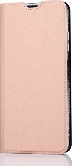 Wave BookCase beskyttelsesetui, Samsung Galaxy A22 5G, rosaguld