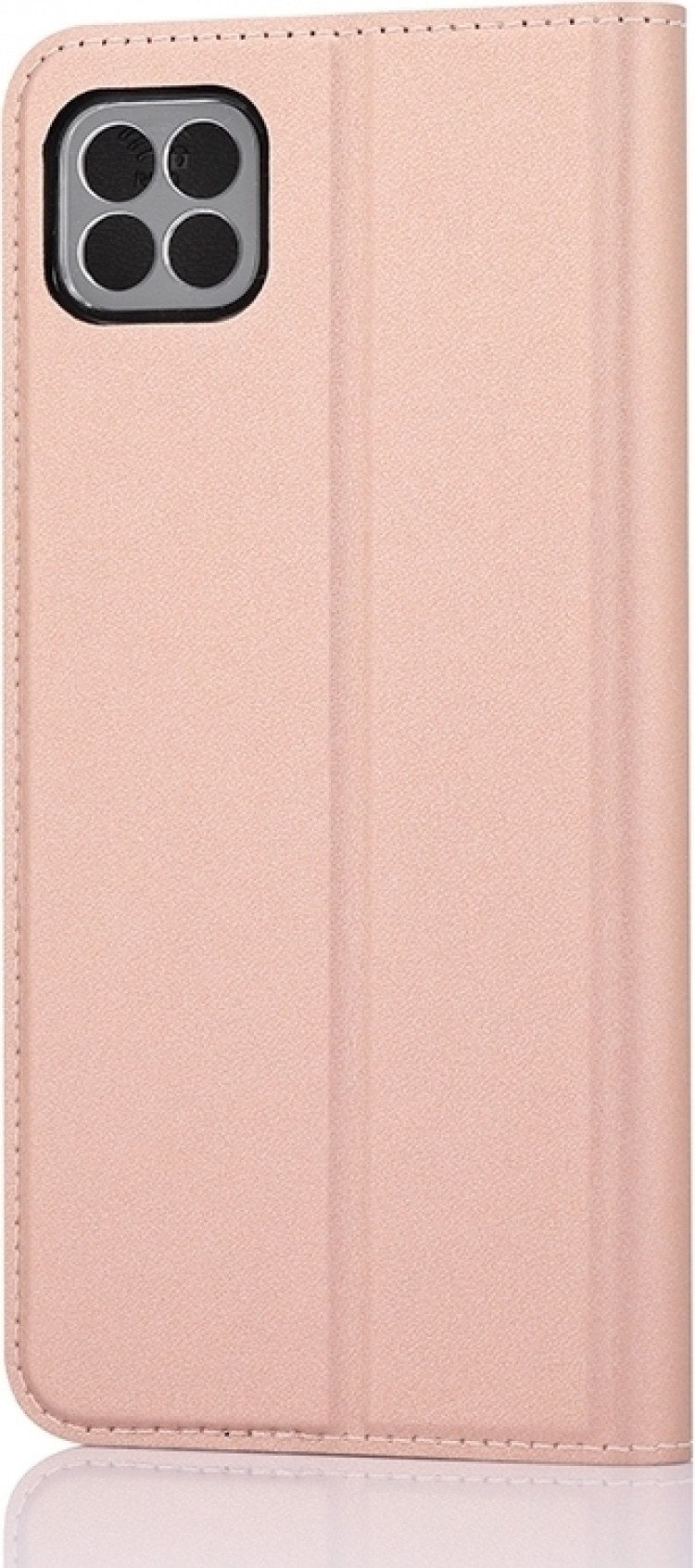 Wave BookCase beskyttelsesetui, Samsung Galaxy A22 5G, rosaguld