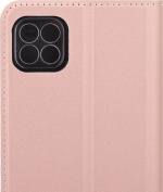 Wave BookCase beskyttelsesetui, Samsung Galaxy A22 5G, rosaguld