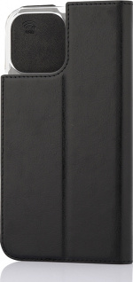 Wave BookCase beskyttelsesetui, iPhone 13 Pro Max, sort