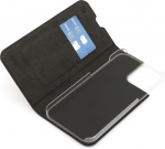 Wave BookCase beskyttelsesetui, iPhone 13 Pro Max, sort