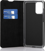 Wave BookCase beskyttelsesetui, Samsung Galaxy S20+, sort