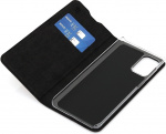 Wave BookCase beskyttelsesetui, Samsung Galaxy S20+, sort