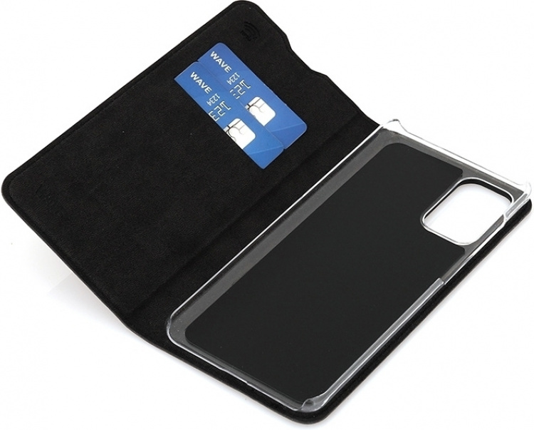 Wave BookCase beskyttelsesetui, Samsung Galaxy S20+, sort