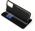 Wave BookCase beskyttelsesetui, Samsung Galaxy S20+, sort