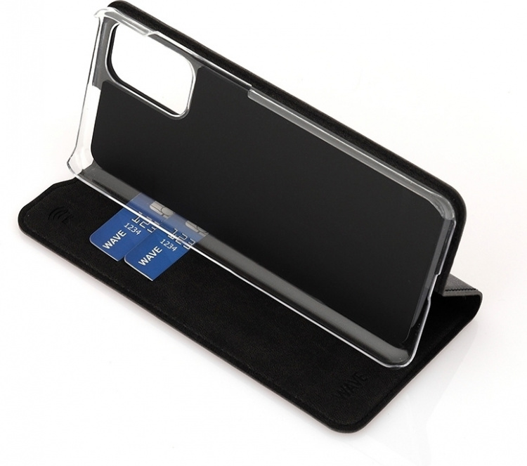 Wave BookCase beskyttelsesetui, Samsung Galaxy S20+, sort