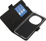 Wave BookCase beskyttelsesetui, Honor Magic6 Pro 5G, sort