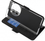 Wave BookCase beskyttelsesetui, OnePlus 12R, sort Wave BookCase beskyttelsesetui, OnePlus 12R, sort