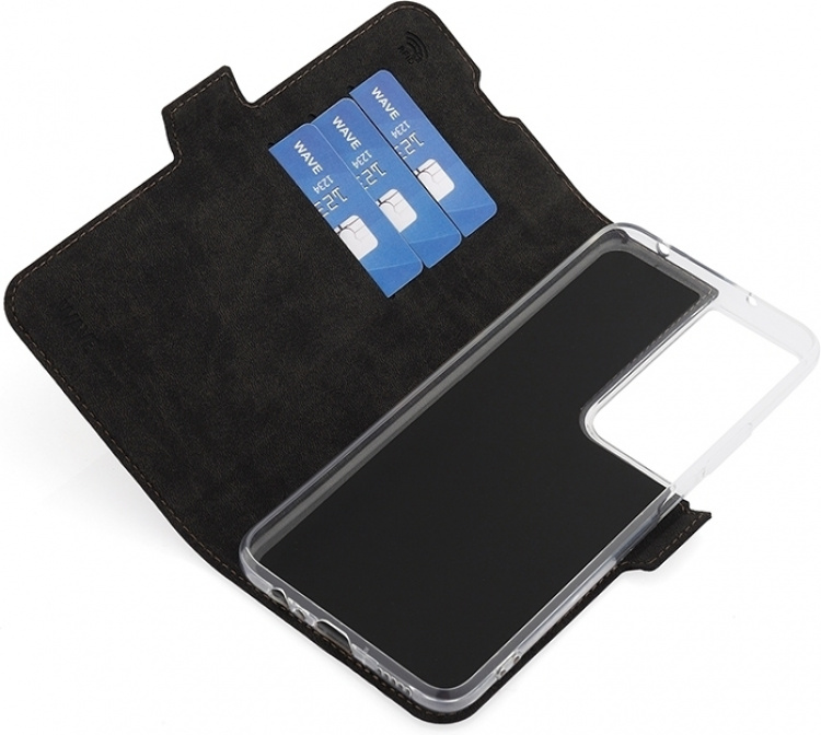 Wave BookCase beskyttelsesetui, Honor X7b, taupe