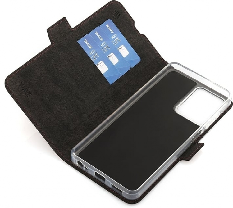 Wave BookCase beskyttelsesetui, HMD Pulse Pro, Smoky Sangria