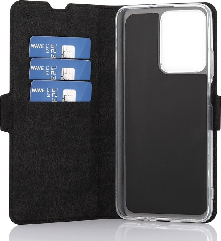 Wave BookCase beskyttelsesetui, Honor X7a, sort