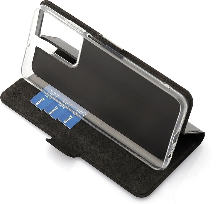 Wave BookCase beskyttelsesetui, Honor X7a, sort