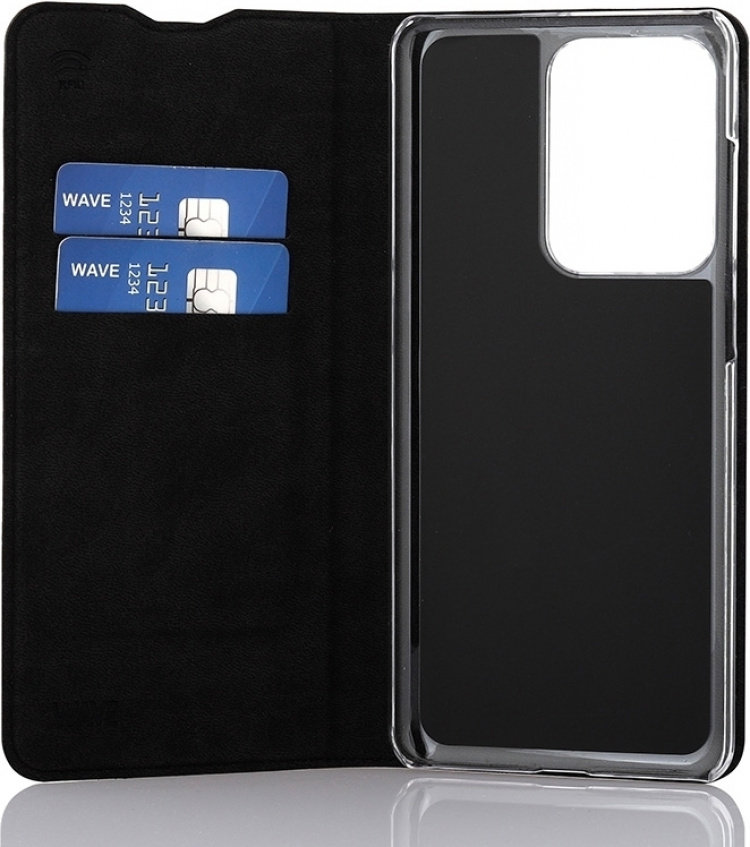 Wave BookCase beskyttelsesetui, Samsung Galaxy S20 Ultra, sort
