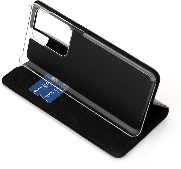Wave BookCase beskyttelsesetui, Samsung Galaxy S20 Ultra, sort