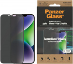 PanzerGlass Privacy-skærmbeskytter, iPhone 14 Plus / 13 Pro Max, sort ramme PanzerGlass Privacy-skærmbeskytter, iPhone 14 Plus / 13 Pro Max, sort ramme