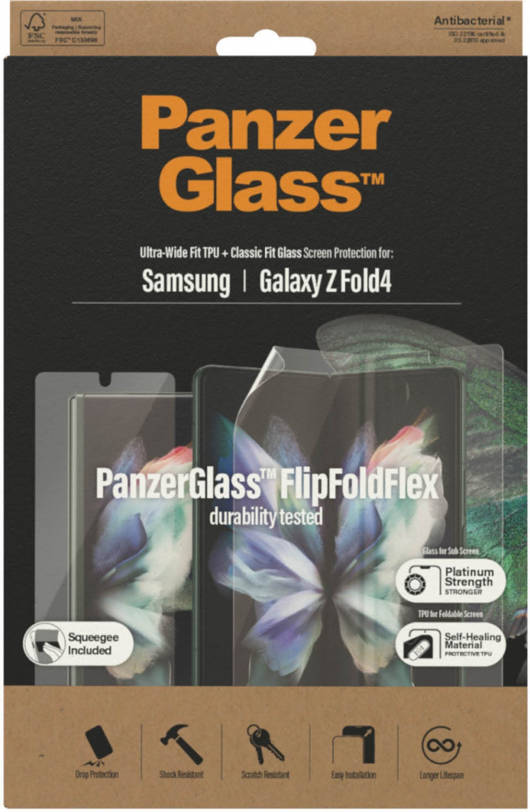 PanzerGlass beskyttelsesfilm, Samsung Galaxy Z Fold4 5G / Fold5 5G