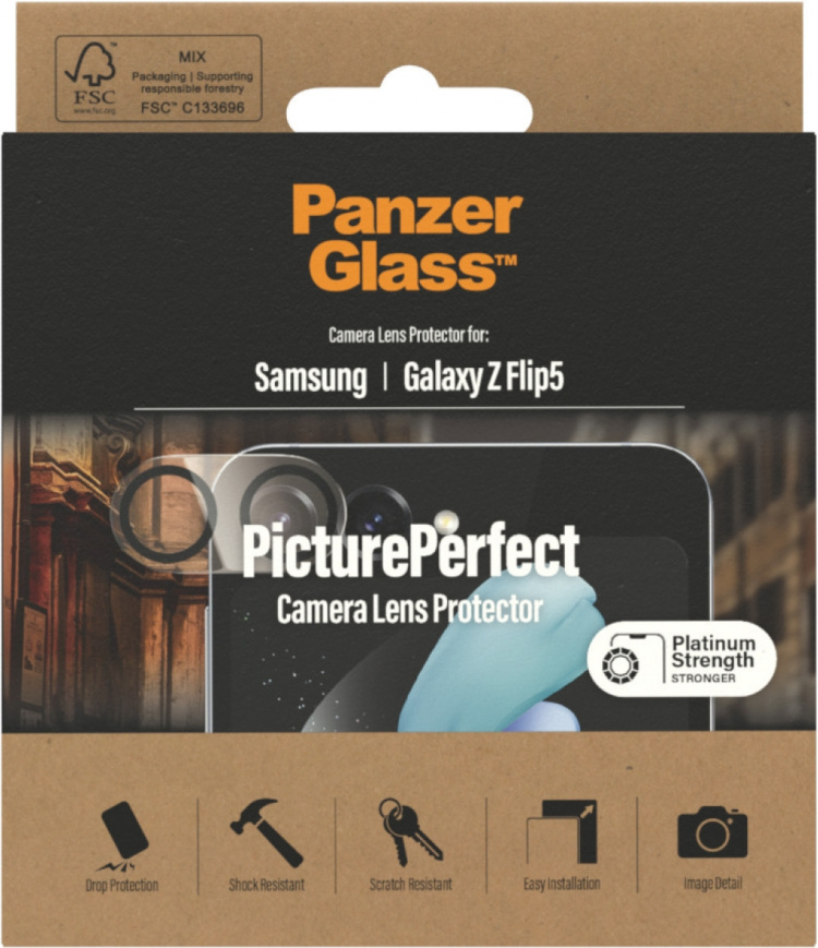 PanzerGlass PicturePerfect cover til kameralinse, Samsung Galaxy Z Flip5
