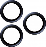 PanzerGlass Hoops kameralinsedæksel, iPhone 15 Pro / 15 Pro Max, blå titanium PanzerGlass Hoops kameralinsedæksel, iPhone 15 Pro / 15 Pro Max, blå titanium