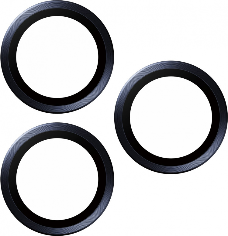 PanzerGlass Hoops kameralinsedæksel, iPhone 15 Pro / 15 Pro Max, blå titanium PanzerGlass Hoops kameralinsedæksel, iPhone 15 Pro / 15 Pro Max, blå titanium