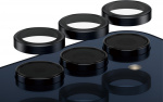 PanzerGlass Hoops kameralinsedæksel, Samsung Galaxy A55 5G, sort