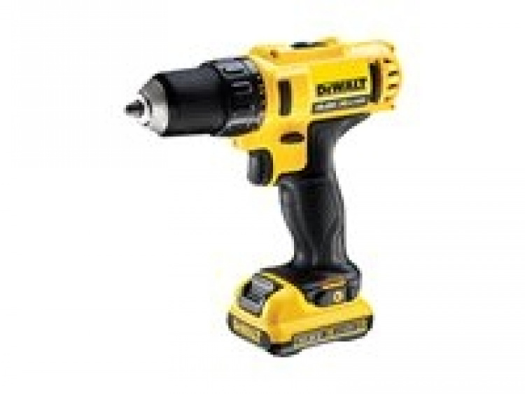 DeWALT DCD710D2-QW Bore-/skruemaskine 2 batterier inkluderet Nøgleløs borepatron