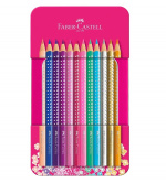 Faber-Castell Sparkle farveblyant, 12 stk. i tinæske (201737)