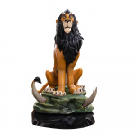 Disney Løvernes Konge - Scar Statue Art Scale 1/10