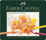 Faber-Castell Polychromos farveblyant, dåse med 24 stk (110024)