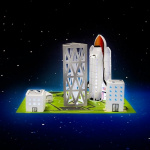 Fizz Creations NASA elektrisk malesæt