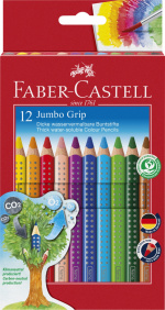 Faber-Castell Farveblyant Jumbo Grip 12 stk (110912)