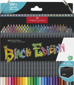 Faber-Castell Farveblyanter Black Edition (100 stk.) (116411)