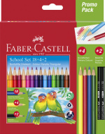 Faber-Castell Trekantede blyanter Promo Pack 18+4+2 (201597)