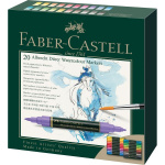 Faber-Castell Albrecht Dürer Watercolour Marker, æske med 20 stk