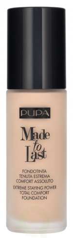 Pupa Milano Pupa Made To Last Total Comfort Foundation SPF10 30 ml #010 Porcelain