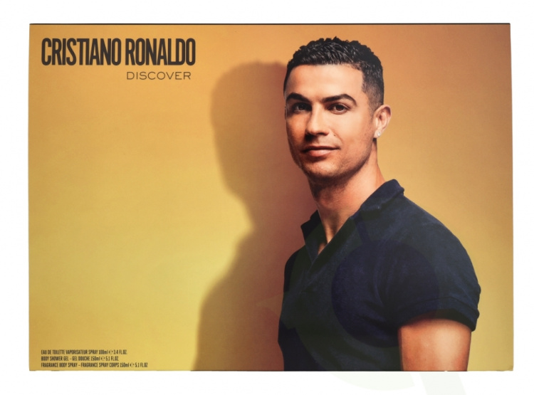 Cristiano Ronaldo CR7 Discover Giftset 400 ml Edt Spray 100ml/Shower Gel 150ml/Body Spray 150ml
