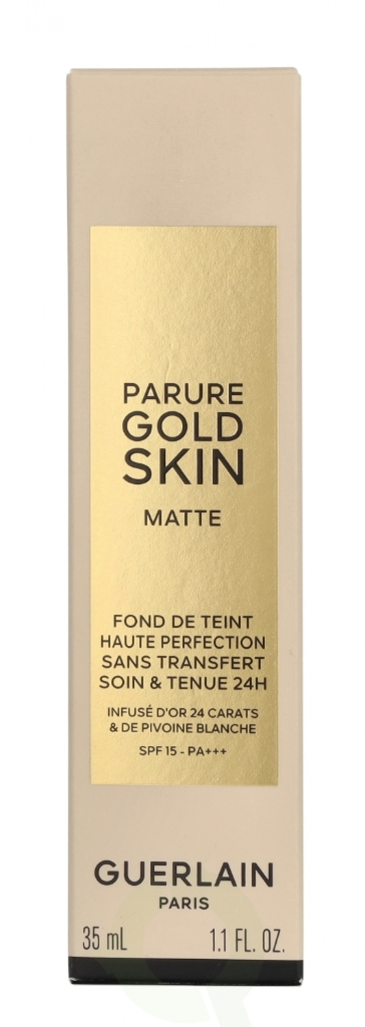 Guerlain Parure Gold Skin Matte Foundation 35 ml #1W Warm/Dore