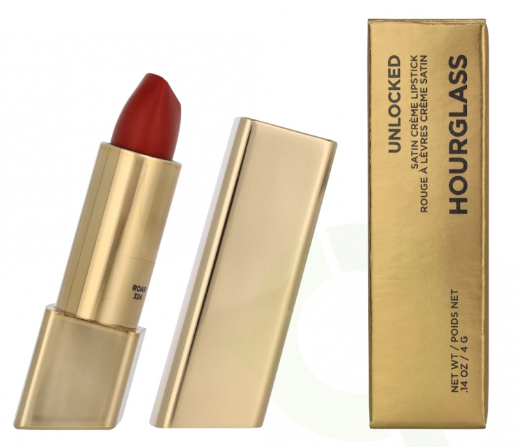 Hourglass Unlocked Satin Creme Lipstick 4 g Roar 324 Red