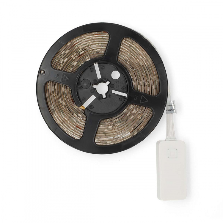 Nedis SmartLife LED-Bånd | Cool Hvid / RGB / Varm Hvid | SMD | 5.00 m | IP21 | 2700 - 6500 K | 960 lm | Android™ / IOS Nedis SmartLife LED-Bånd | Cool Hvid / RGB / Varm Hvid | SMD | 5.00 m | IP21 | 2700 - 6500 K | 960 lm | Android™ / IOS