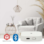 Nedis SmartLife Gateway | Bluetooth® / Zigbee 3.0 | 50 Enheder | USB Drevet | Android™ / IOS | Hvid