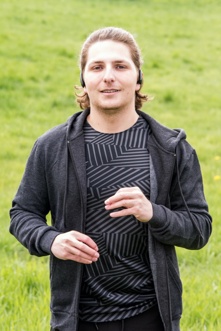 Lenco Stænktæt Sport Bluetooth-hovedtelefon og MP3-afspiller i 1